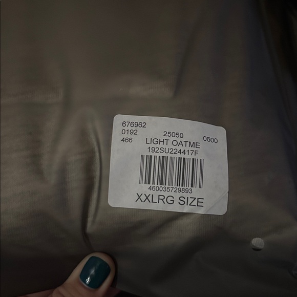 Essentials × Fear of God Essentials Hoodie Light Oatmeal- Size XXL - Picture 4 of 4